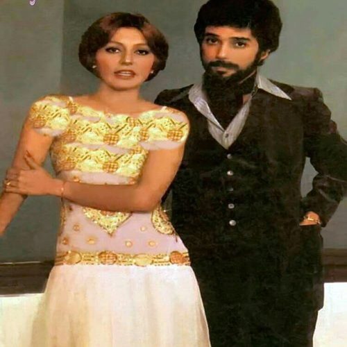 کاور عکس آهنگ اگه حتی بین ما فاصله یک نفسه از داریوش و گوگوش