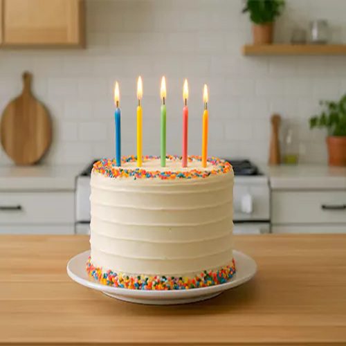 کاور عکس آهنگ شمارش معکوس برای بریدن کیک تولد