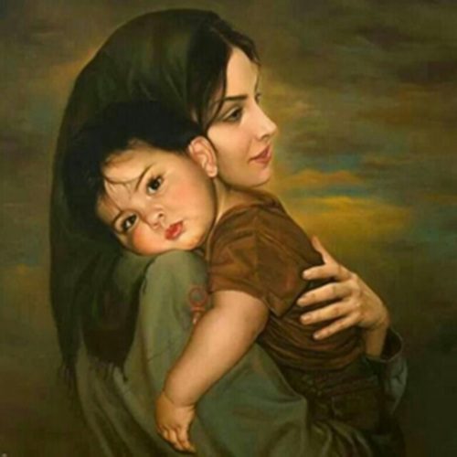 کاور عکس آهنگ مادر همه خوابن تو بیداری با صدای زن